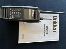 Uniden SDS100 Digital APCO Trunking Handheld Scanner w/Waterfall with Warranty