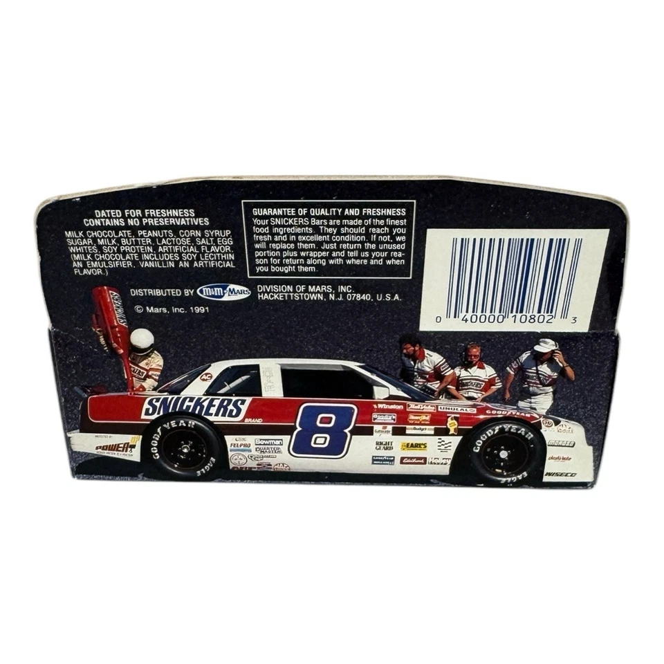 Carro Rick Wilson Snickers Buick escala 1/48 em embalagem especial display NASCAR - Imagem 3 de 4