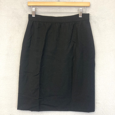 Vintage 90s Escada Wool Pencil Skirt Womens Medium Career Classic Germany Office