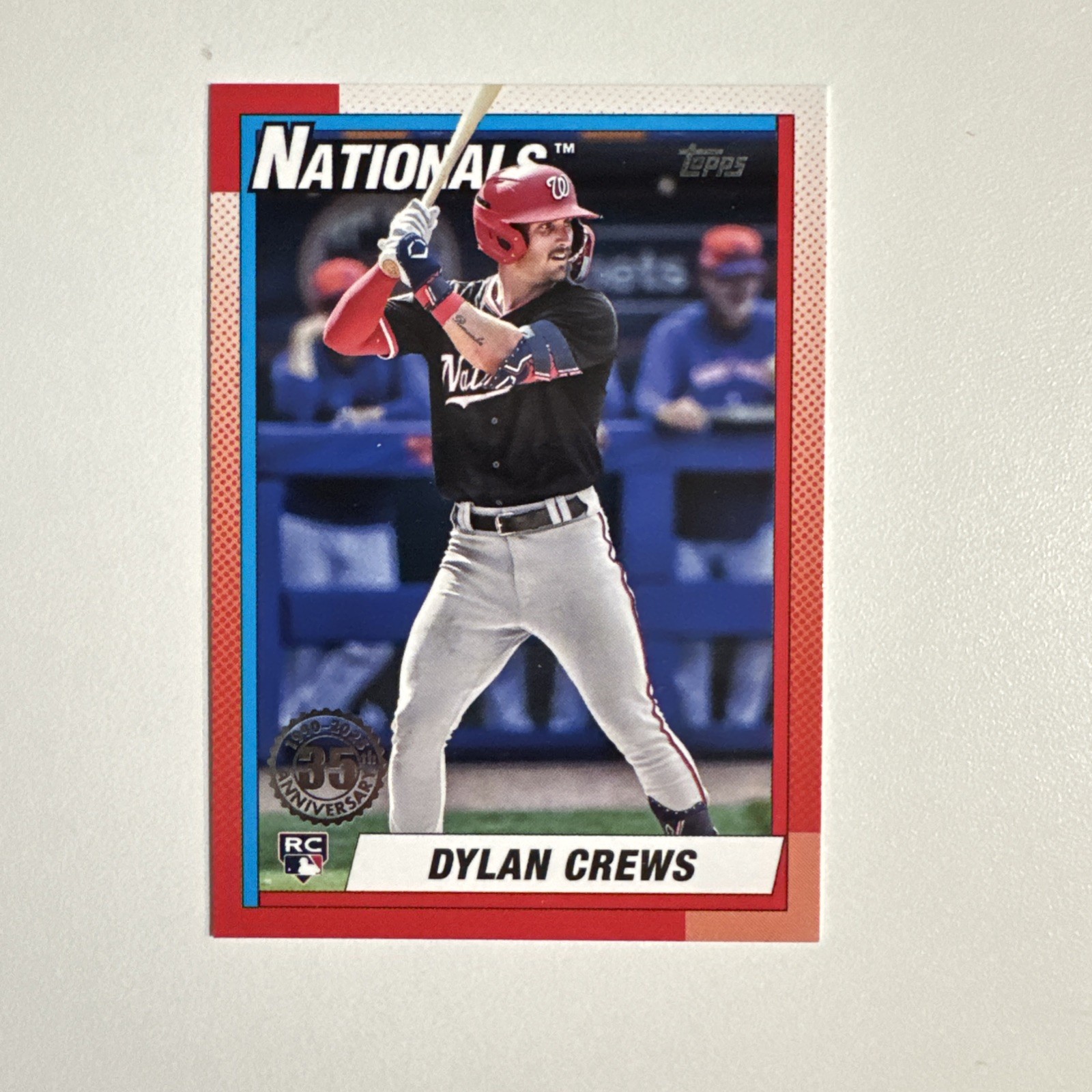 2025 Topps Series 1 - 1990 Topps Baseball Dylan Crews #T90-89 (RC)