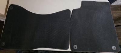 Like New OEM Genuine Audi A5 Black Floor Mats Front Rear 2018-2021 Coupe Sedan 4