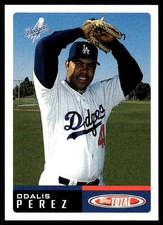 Odalis Perez 2002 Topps Total #647 Dodgers MLB READ FREE SHIPPING AutographDen