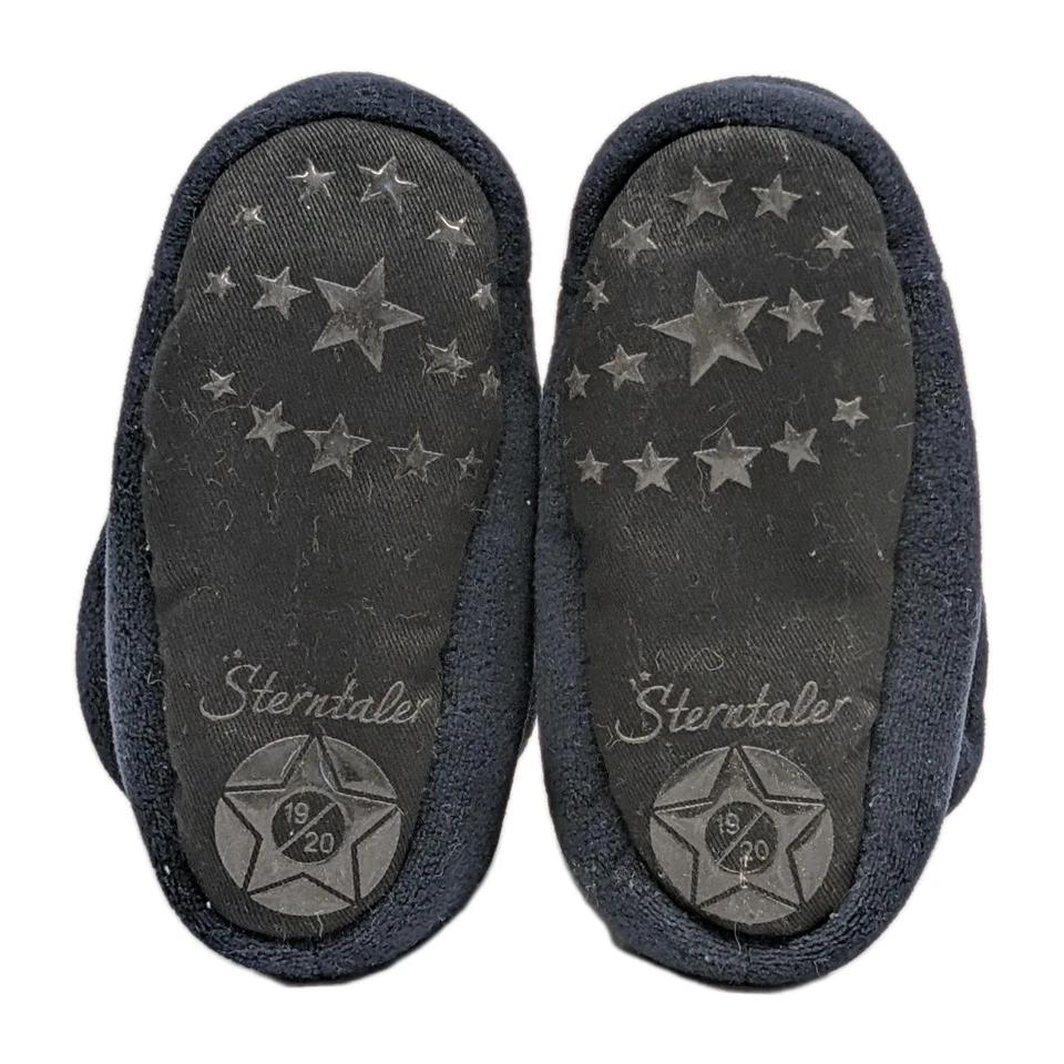 Sterntaler Jungen Krabbelschuhe, EU 19/20, Gefüttert, Blau, Klettverschluss - Bild 3 von 4