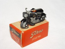 TEKNO DENMARK 764 HARLEY DAVIDSON MOTOR CYCLE WITH SIDECAR MINT RARE SELTEN