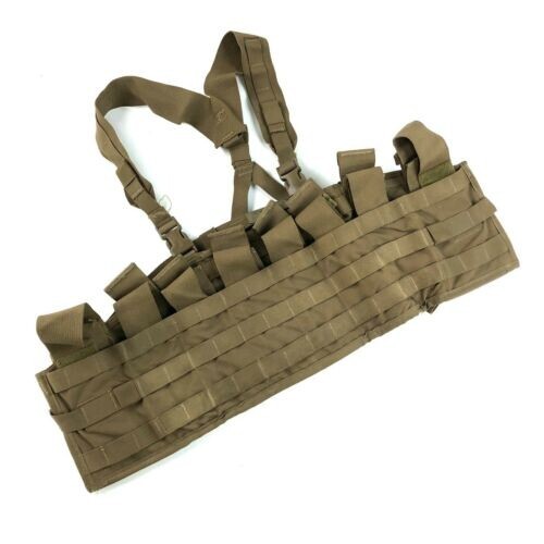 USMC Coyote Brown Chest Rig - Marine Corps Issue Load