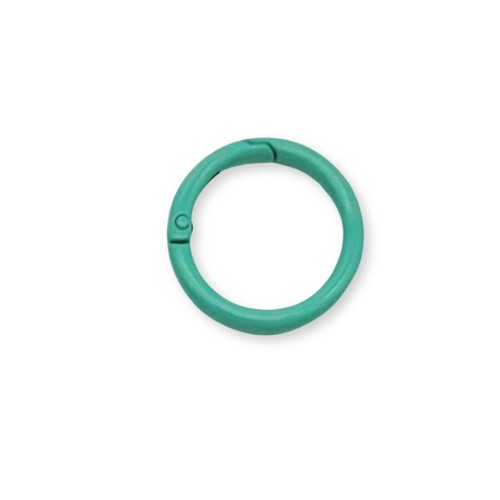 Karabiner Ring 25mm Blau, Hellblau, Grün, Mint, Lila, Weiß, Schwarz, Rot, Orange - Picture 19 of 29