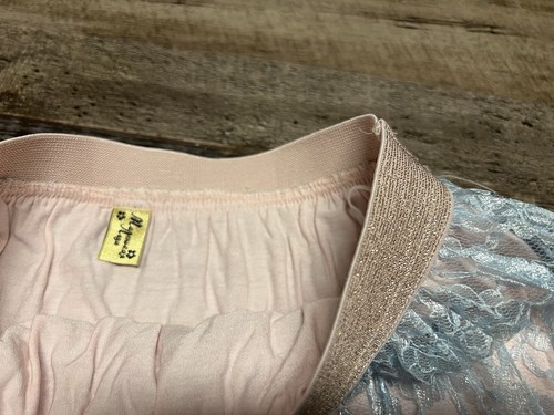 LITTLE LADY Girl $125 Outfit Lace Skirt Cami Top Ice Cream 128 8 Jacadi - Picture 6 of 7