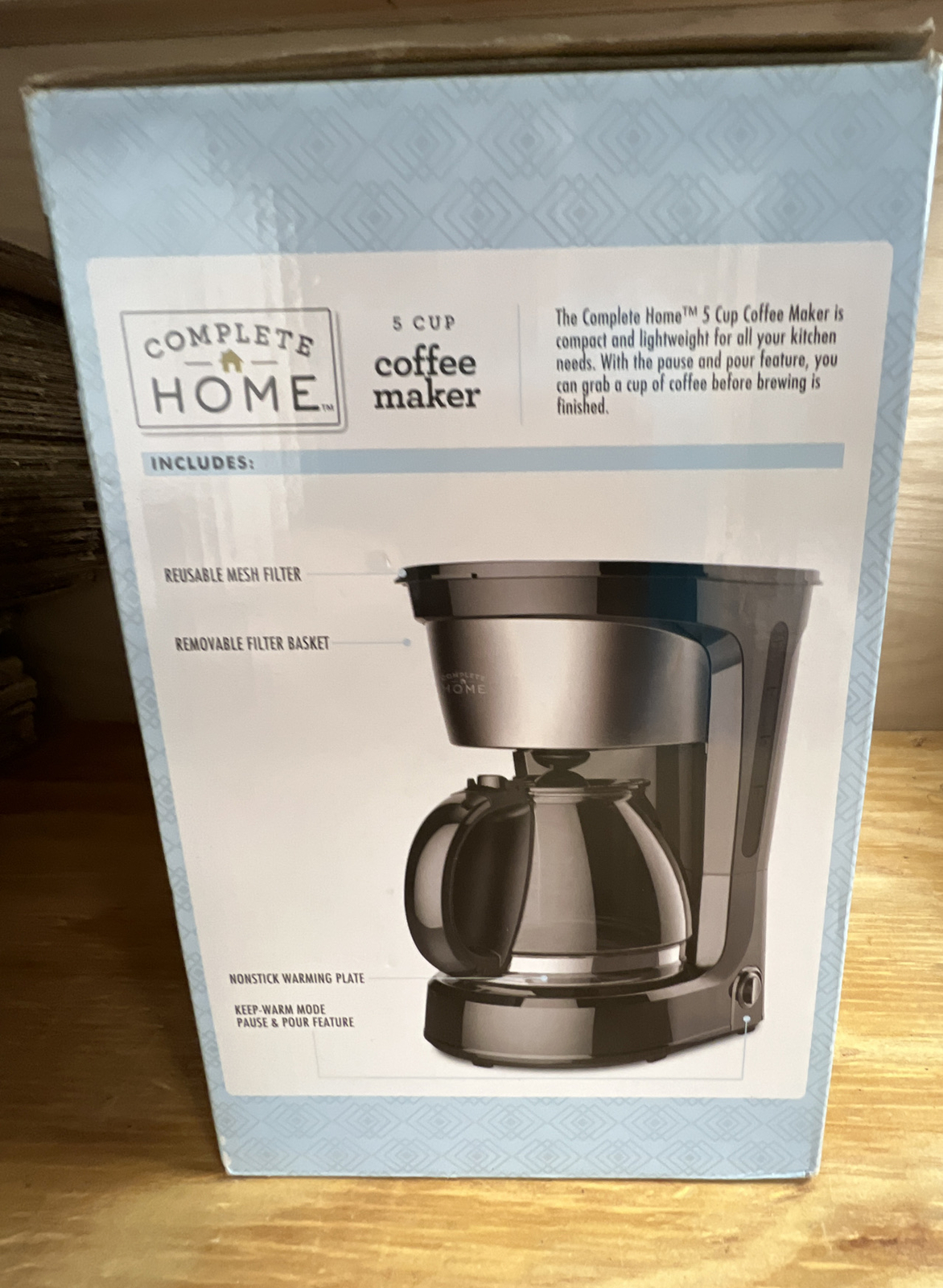 Living Solutions 5 Cup Coffee Maker for sale online eBay