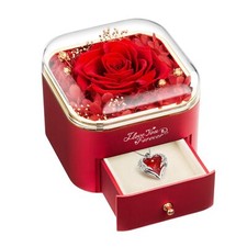 Preserved Real Red Rose Forever Flowers for Special Gifts for Women on Holidays