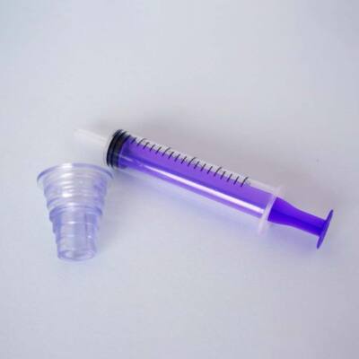 Medisure Oralmedizin Flüssigkeitsspritze Kolben Flasche Adapter, Baby, Haustier, Senioren