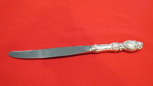 Sterling Silver Wallace Lucerne Dinner Knife 1896 NM 9"