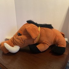 Disney The Lion King Pumbaa Warthog Plush Pumba 24  Stuffed Animal Toy