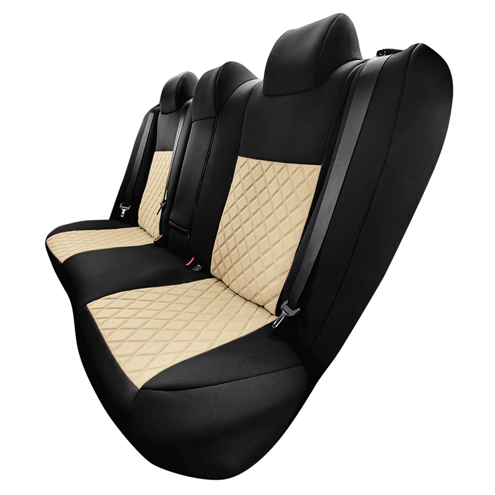 FH Group Custom Fit Car Seat Covers 12-17 Toyota Camry LE | SE | XSE | XLE Rear