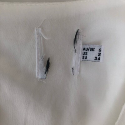 Princess Polly The Villa White Mini Wrap Dress 2 | eBay