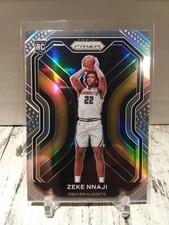 2020-21 Panini Prizm Zeke Nnaji Silver Holo ROOKIE Refractor Nuggets RC SP C1