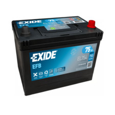 BATTERIA EXIDE EL754 ECM-EFB 75 AH DX per FORD RENAULT OPEL TOYOTA MERCEDES AUDI