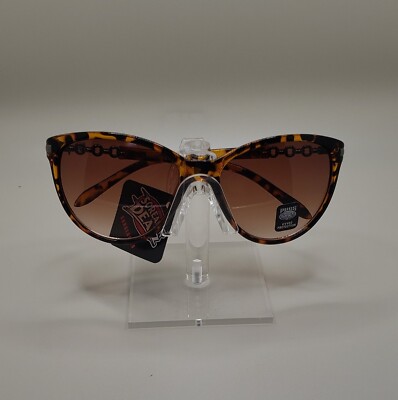 PUGS Gear Style 10012 Tortoise Shell Fashion Sunglasses Oversize lens UV400 #215