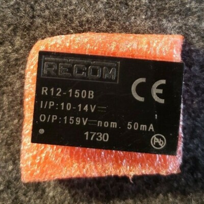 Recom Power Isolated DC/DC Converters 5W 12V 3kV ADJUST OUT DIP24... (C20B2)