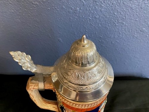 Vintage 1980s Original GERZ West Germany Beer Stein - Authentic Stamped -9.5" - Picture 5 of 9