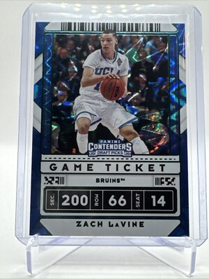 Zach LaVine KABOOM Explosion 2020-21 CONTENDERS DRAFT GAME TICKET