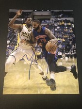 Marcus Morris Signed 8x10 Photo Auto Jayhawks Pistons Knicks Autograph COA