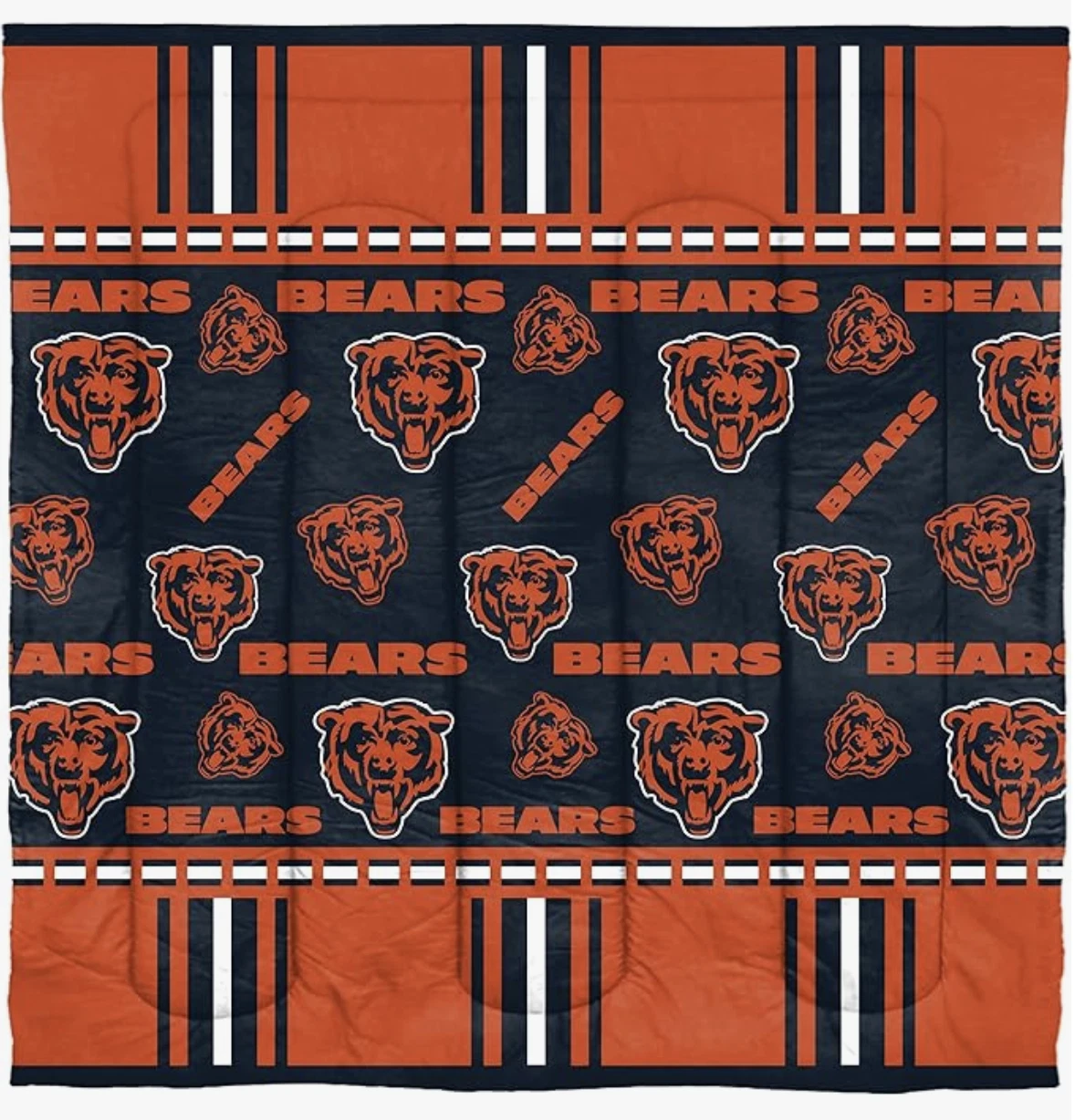 Northwest football Chicago Bears Bedding Set