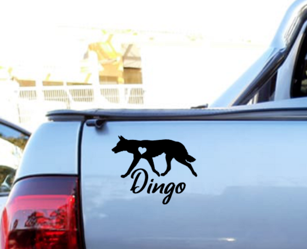Dingo Sticker Car Decal Vinyl Dingoes dog High quality Car Window Laptop Ute Dingo Sticker Car Decal Vinyl Dingoes dog High quality Car Window Laptop Ute