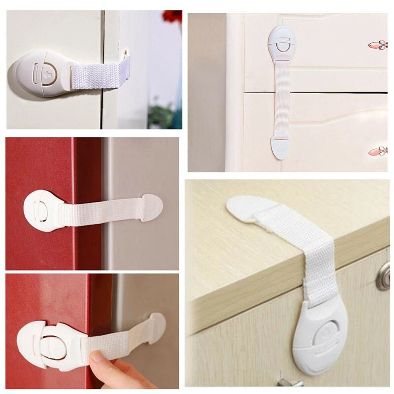 Baby Cupboard Cabinet Safety Lock For Refrigerator Door Drawer  Multi-function Fridge Children Safe Locks Children's Products