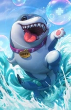 🦈  JEFF THE LAND SHARK BY ARTGERM - 24" x 36" ROLLED POSTER