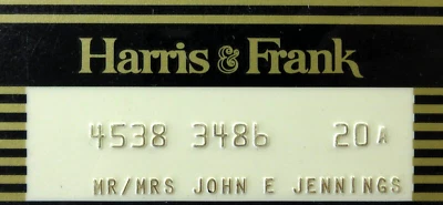 Collectible Credit & Charge Cards 1980 Year Expired 1980 Year
