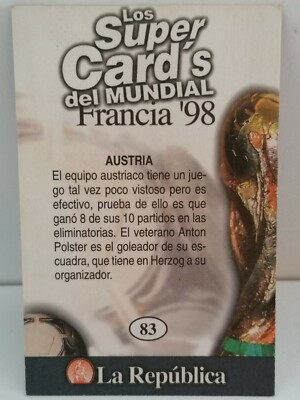 CARD FOOTBALL ONZE Mondial Coupe Monde World Cup Mexico 1986 Wc EUR 6