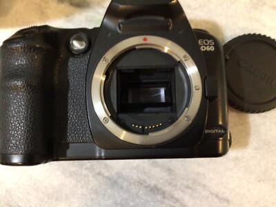 Canon EOS D60 6.3MP Digital SLR Camera - Black (Body Only) Box | eBay