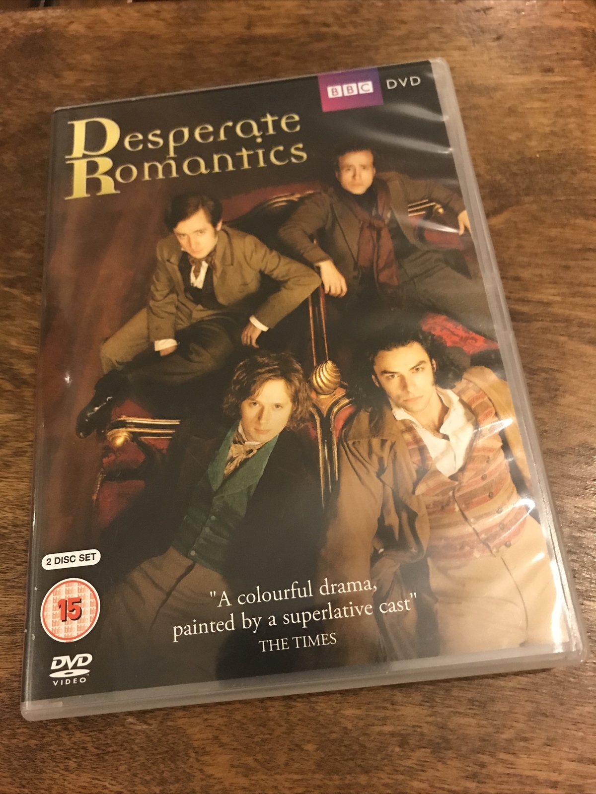 Desperate Romantics [DVD], VGC DVD, Tom Hollander, Aidan Turner BBC DVD drama