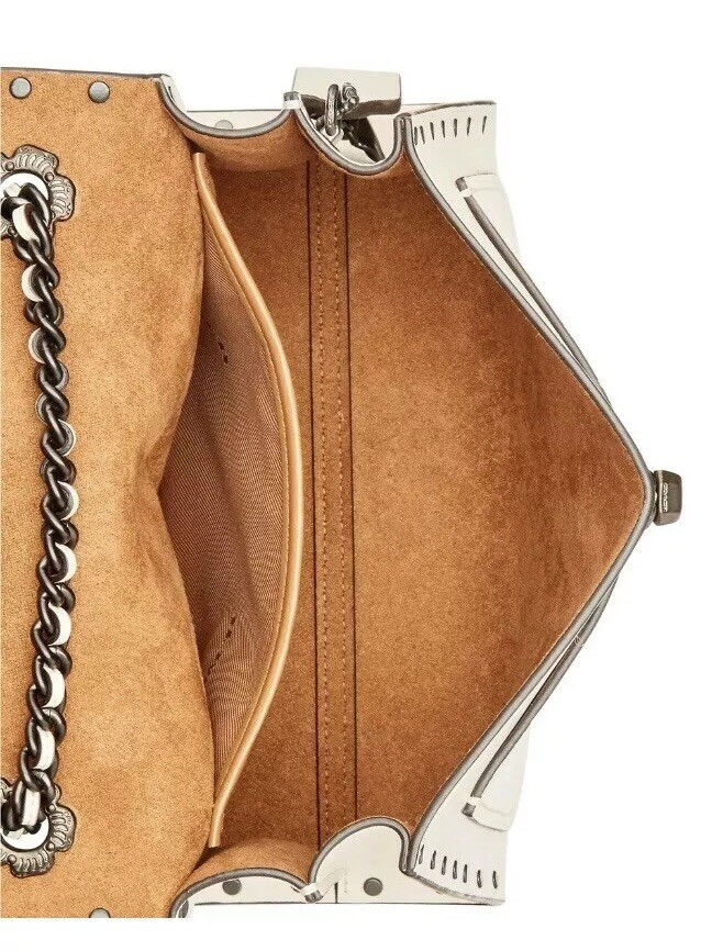 NWT Coach Parker 18 Shoulder Bag Chalk/Copper In Original Packaging image 3