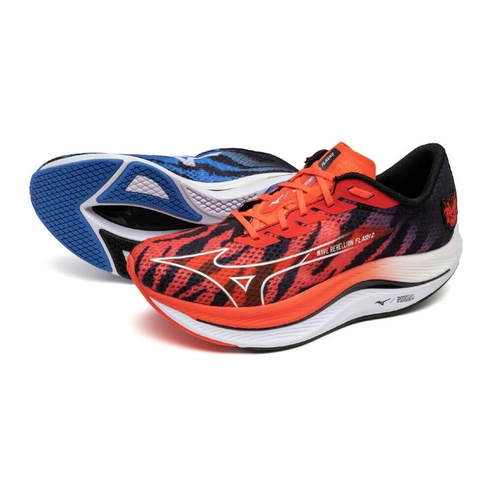 Mizuno Wave Rebellion Flash 2 J1GC2417 01 Red Oni x Blue Oni