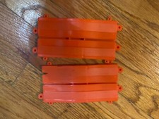 1965 IDEAL TOYS Motorific Torture Track SHOCK ABSORBER TEST Track with Sign