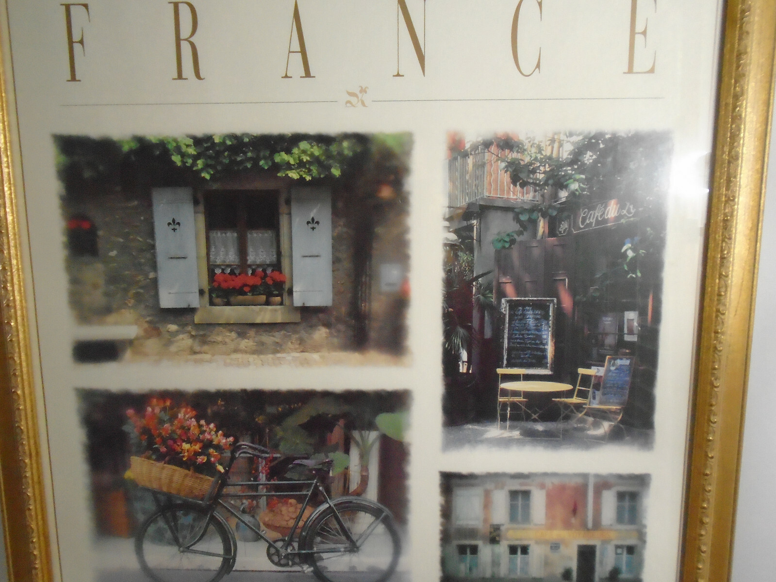 FRAMED CARLOS SPAVENTA PHOTOGRAPHY FRANCE 27" X 39" eBay