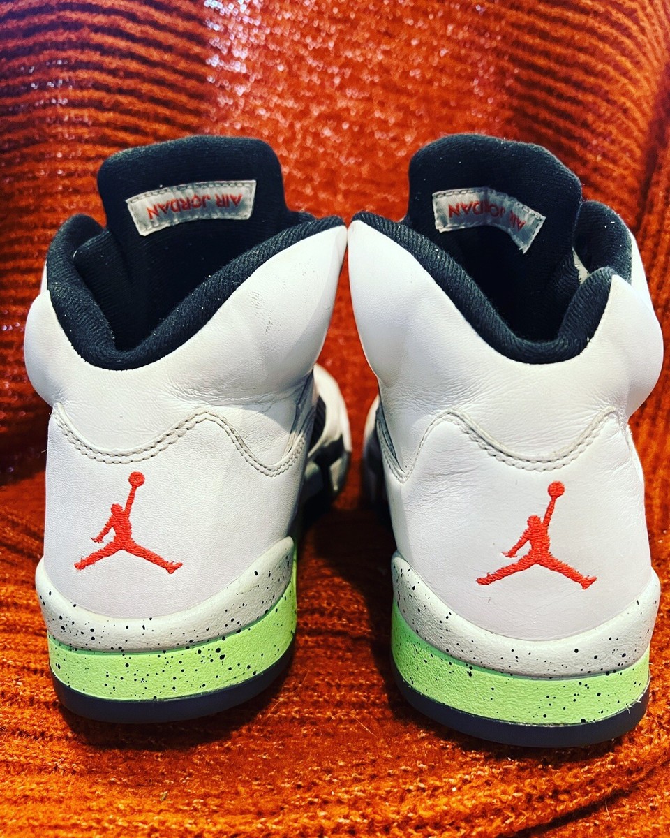 スニーカー NIKE Air Jordan 5 Retro 'Pro Stars' Poison Green SS 15 2015 Air Jordan 5 Pro Stars - Jun 2015 - 136027115 - KicksOnFire.com