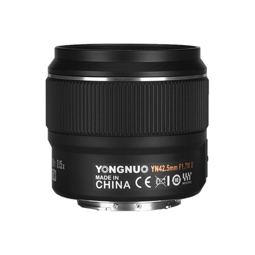Yongnuo 42.5mm f/1.7 M II Standard Autofocus Lens for Micro Four Thirds Mount - Picture 5 of 12