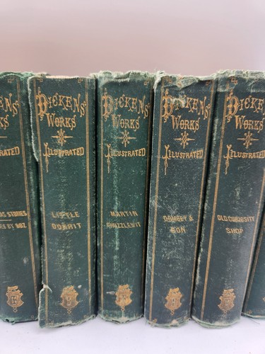 Lot of 10 Charles Dickens Works Illustrated Eytinge Jr. Louis Lloyd 1871 - Imagen 10 de 16