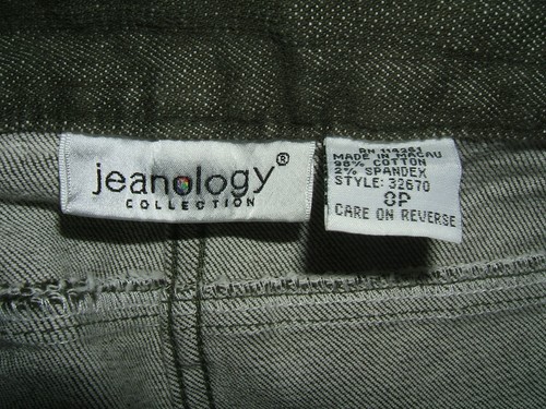 Jeanology Collection Dark Size Petites Wide Leg Jeans (New w/Tags) - Picture 7 of 7