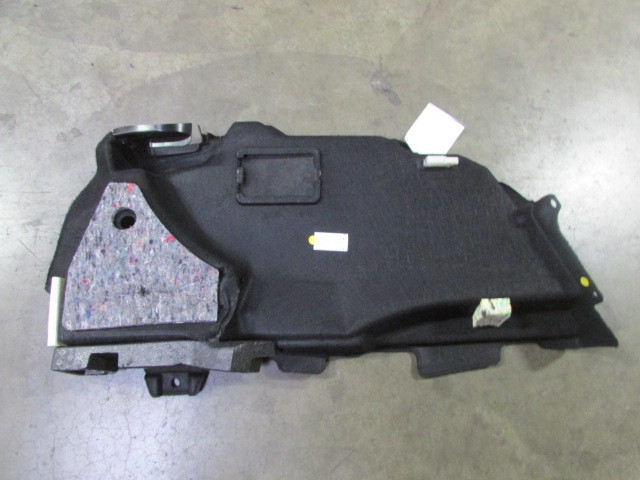 Maserati Ghibli, RH, Right Side Trunk Carpet, Black, Used, P/N 6700248390