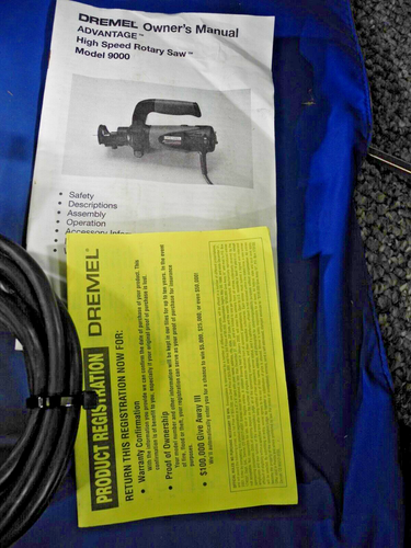 Dremel 120 Volt Advantage 9000 Corded Electric High Speed Rotary Tool TESTED - Picture 6 of 14