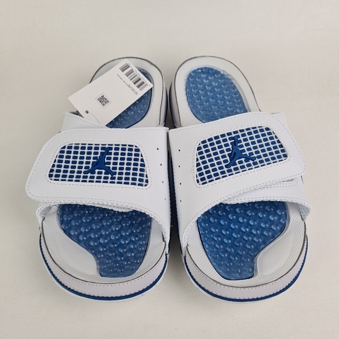 J*a様 Nike Jordan Hydro 4 Retro Nike Jordan Hydro 4 Retro Slide (GS) 'Black Cement Grey' Sz