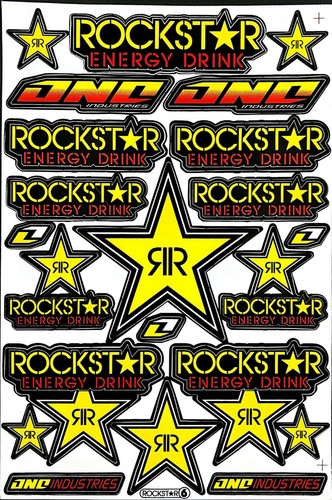 5 Sheets Motorcycle Car ATV Bike Motor Sport Racing Stickers Helmet Decal SM06 - Picture 4 of 6