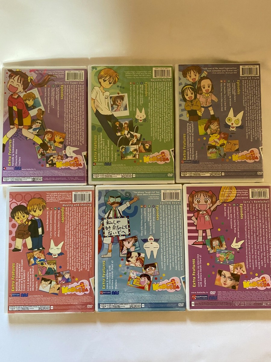 Kodocha Season 1 & 2 NEW DVD Complete Set Series Kodomo no Omocha
