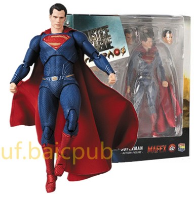 Mafex NO 057 Superman Justice League DC Comics Action Figure Medicom Toy Gift