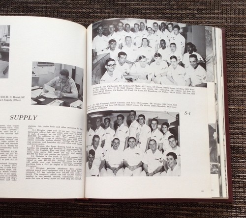 RARE VINTAGE 1968 USS Bon Homme Richard "Bonnie Dick" Cruise Book, Westpac Navy - Picture 11 of 12