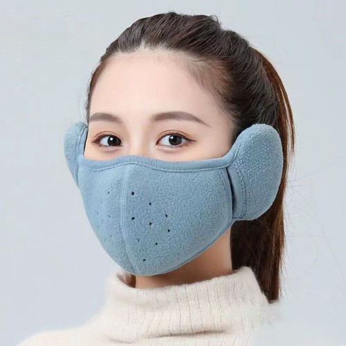 1Pcs Thermal Half Face Cover Winter Skiing Cycling Sport Mask Earmuff Reusable - Picture 14 of 18