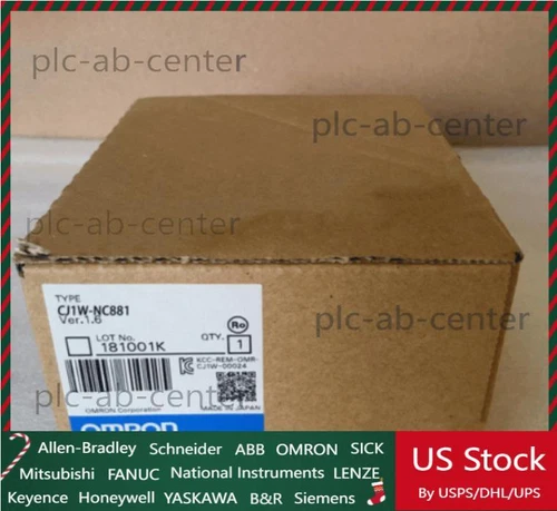 1PC Omron CJ1W-NC881 PLC Position Control Unit Module CJ1WNC881 New In Box